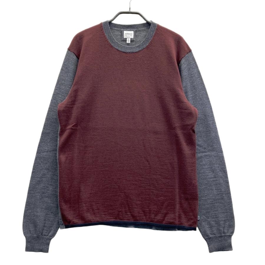 1990's GIORGIO ARMANI COLLEZIONI セーター ARMANI COLLEZIONI アルマーニ コレツィオーニ ニットセーター グレー