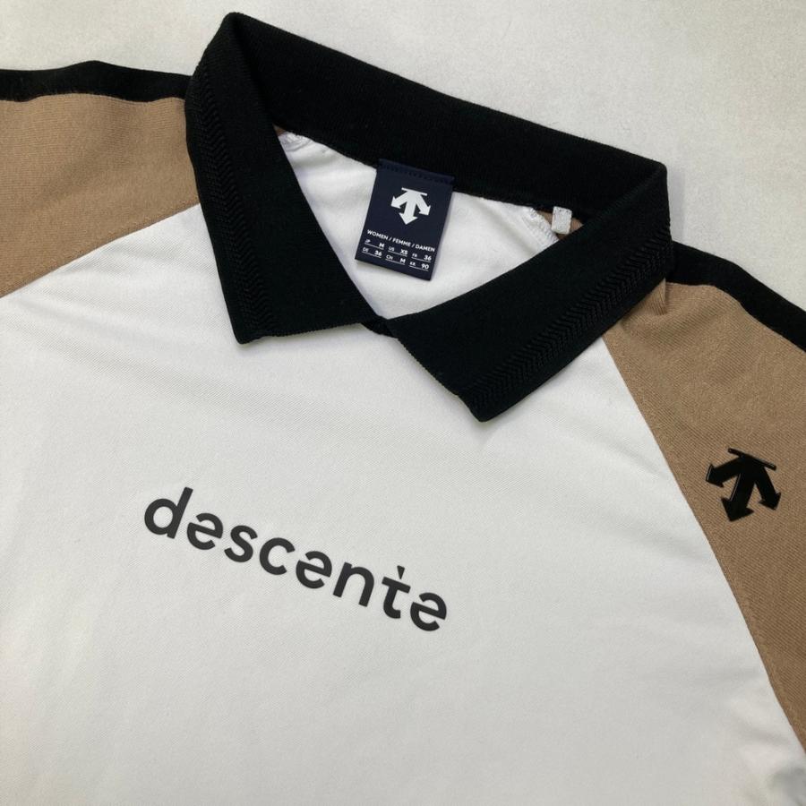 DESCENTE GOLF デサントゴルフ 2024年モデル 異素材切替 襟付き 半袖T