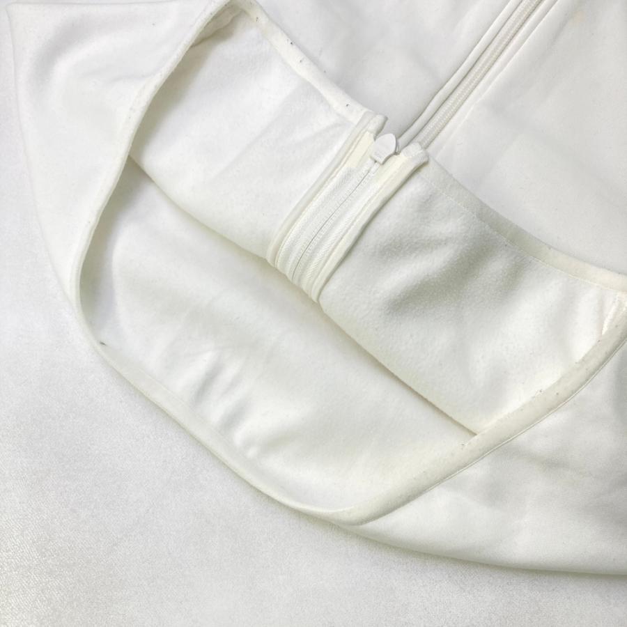 BEAMS GOLF ビームスゴルフ 裏フリース ジップベスト ホワイト系 M