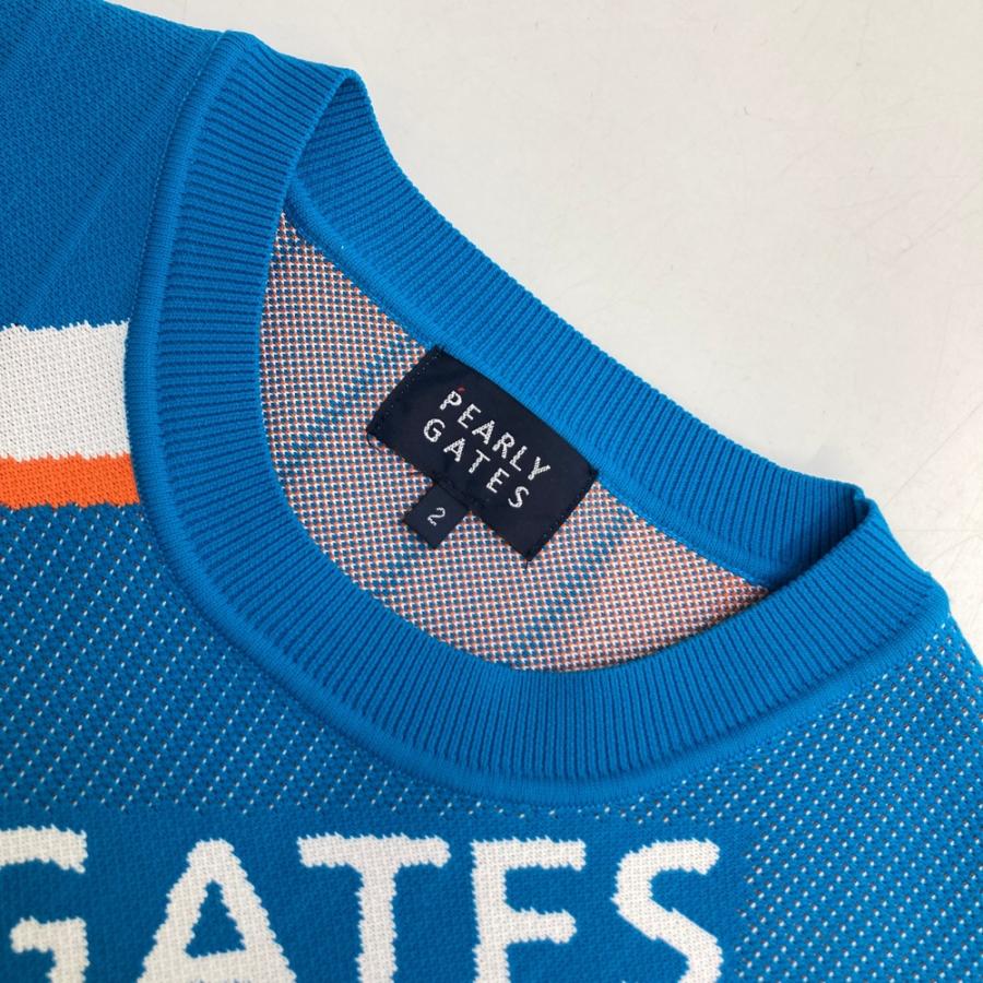 PEARLY GATES パーリーゲイツ 2024年 ニット セーター ブルー系 2