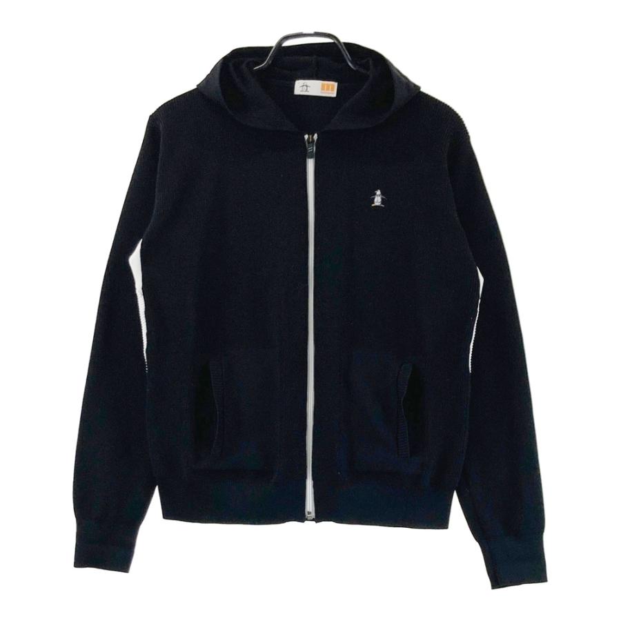 マンシングウェア ニットパーカー Munsingwearレディース ゴルフウェア MUNSING WEAR マンシングウェア ニットパーカー ブラック系 L ゴルフ