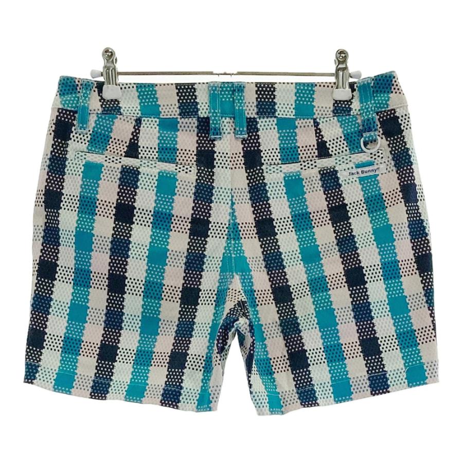 Jack Bunny レディース ショートパンツ チェック柄ショートパンツ 1 JACK BUNNY ジャックバニー ショートパンツ チェック柄 ブルー系 2