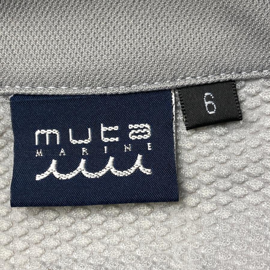 MUTA MARINE ムータマリン 長袖シャツ 切替 ボタンダウン グレー系 6