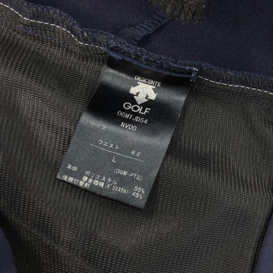 DESCENTE GOLF デサントゴルフ ハーフパンツ ネイビー系 L ゴルフ