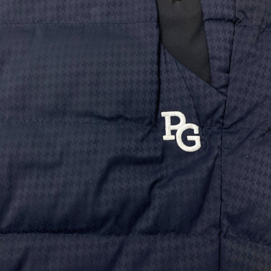 PEARLY GATES パーリーゲイツ  中綿パンツ 総柄 ネイビー系 2 ゴルフウェア レディースの画像