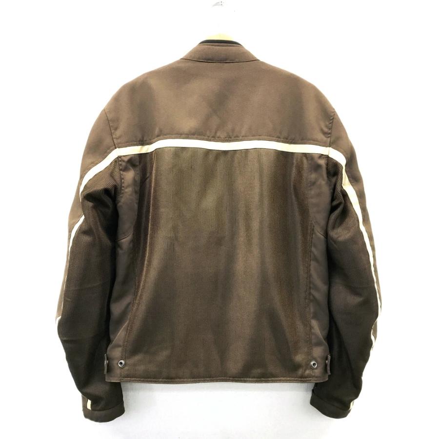 【中古良品】Helstons ヘルストン/ミリタリーライディングジャケット Helstons ヘルストン Daytona Tissu ライディングジャケット ブラウン