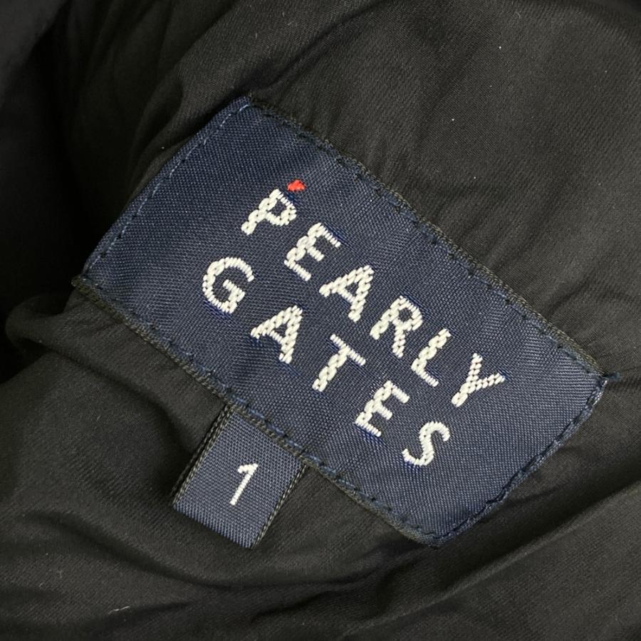 PEARLY GATES パーリーゲイツ  中綿パンツ 千鳥 ドット柄 ブラック系 1 ゴルフウェア レディースの画像