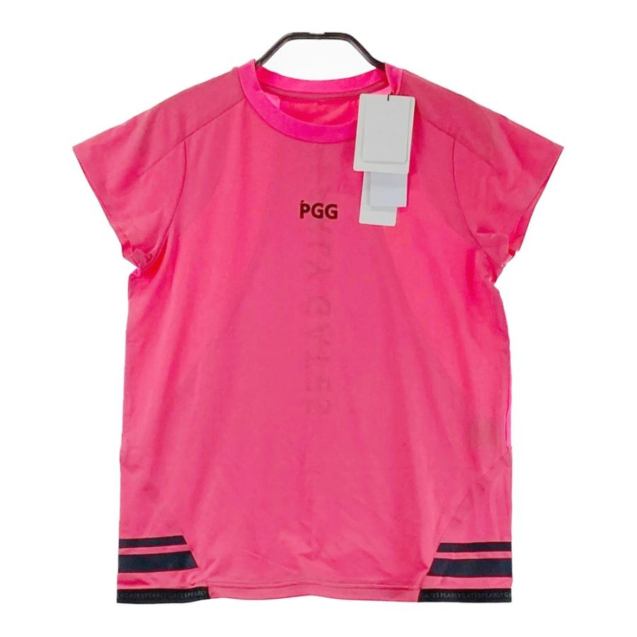 PGG　シャツ 新品】PGG PEARLY GATES パーリーゲイツ メッシュ切替 半袖Tシャツ