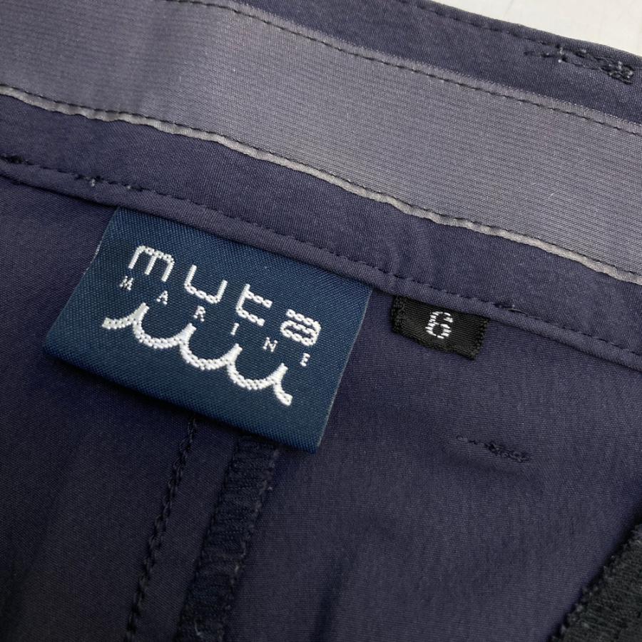 MUTA MARINE ムータマリン ストレッチパンツ ネイビー系 6 ゴルフ