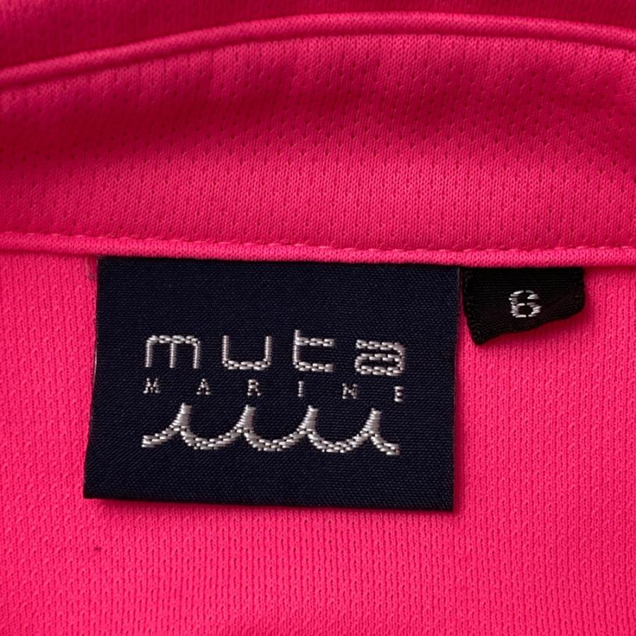 MUTA MARINE ムータマリン MMJC-446188 半袖ポロシャツ ピンク系 6