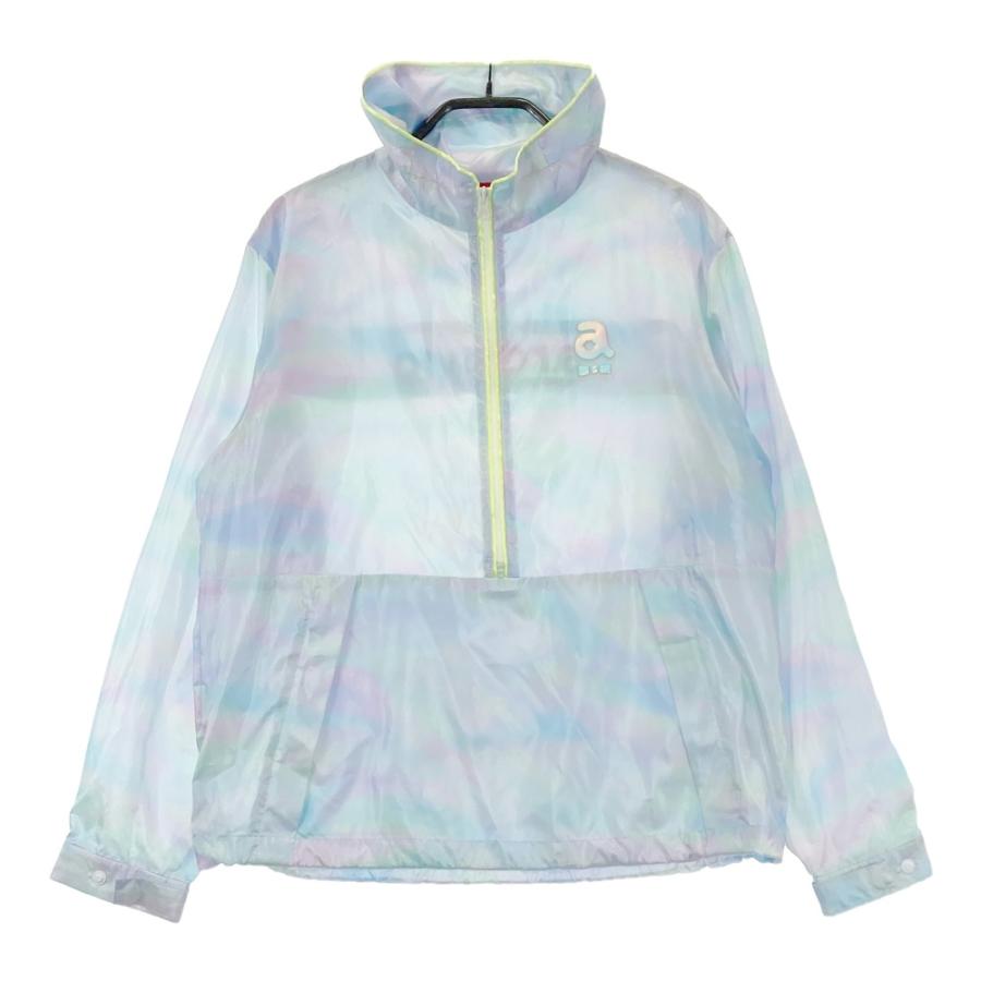 ARCHIVIO アルチビオ 長袖 ハーフジップブルゾン 薄手 ブルー系 36