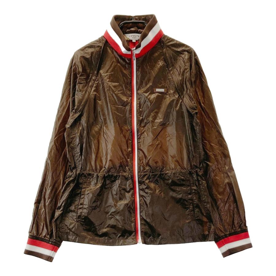 LANVIN SPORT ランバン スポール 2WAY長袖ジップジャケット ブラウン系