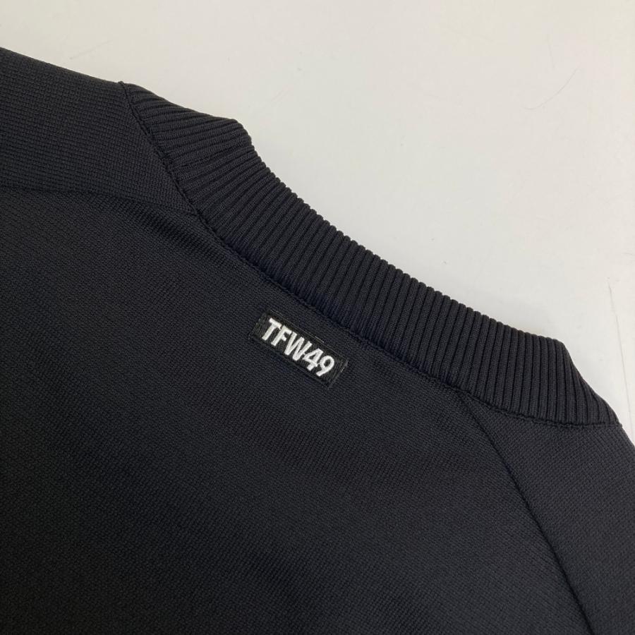 TFW49 ティーエフダブリューフォーティーナイン T092220001 ROUND NECK KNIT ニットセーター  ブラック系 L ゴルフウェア メンズ_5