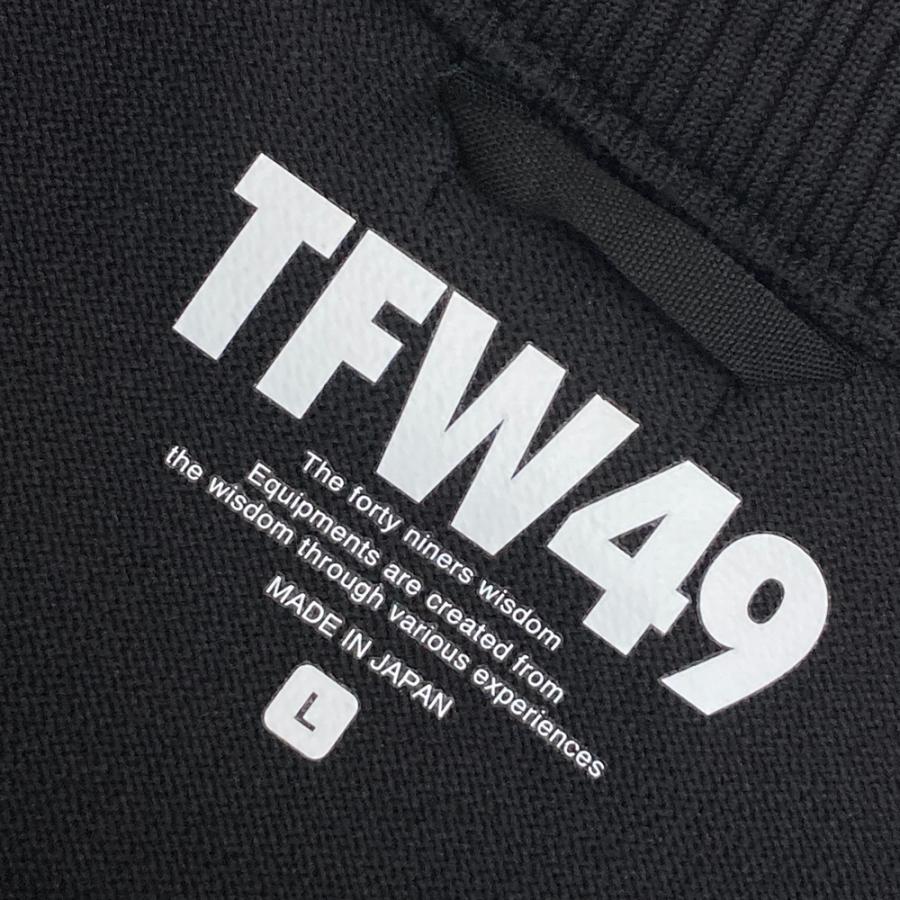 TFW49 ティーエフダブリューフォーティーナイン T092220001 ROUND NECK KNIT ニットセーター  ブラック系 L ゴルフウェア メンズ_6