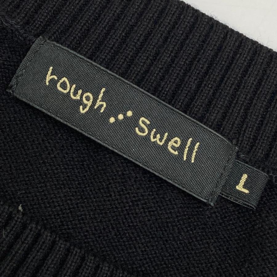 ROUGH&SWELL ラフアンドスウェル 2024年モデル ロゴ刺繍入り ニット