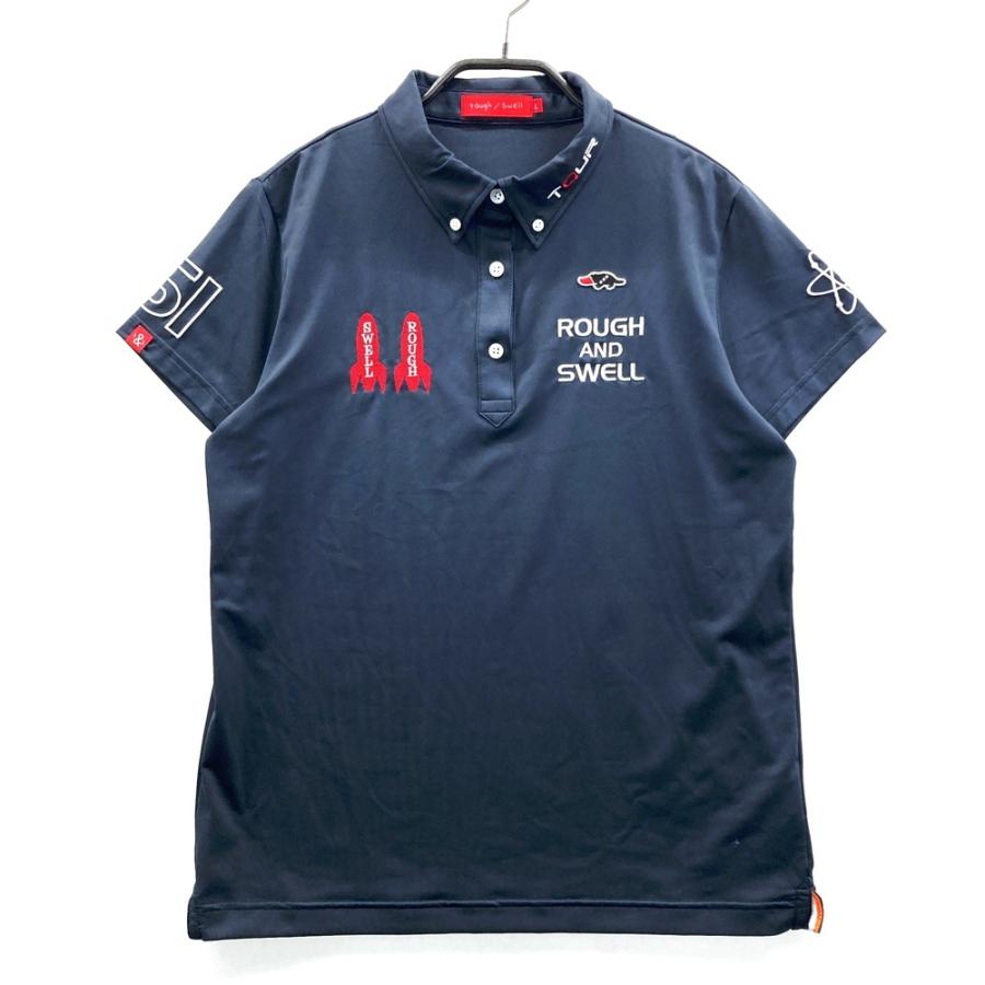 ROUGH&SWELL ラフアンドスウェル 半袖ポロシャツ ボタンダウン