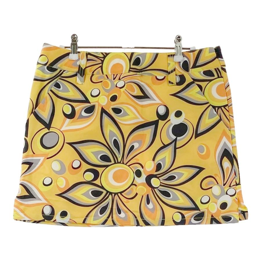 LOUD MOUTH ラウドマウス ; ストレッチスカート シャガデリック 総柄