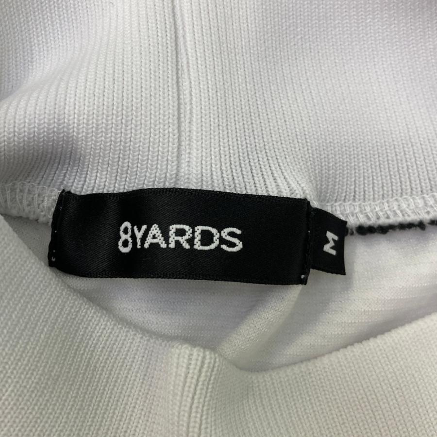 8YARDS　ハチヤーズ ゴルフ　メンズ　半袖 モックネックシャツ　2XL　白 8YARDS / MockNeck 2G | Latte