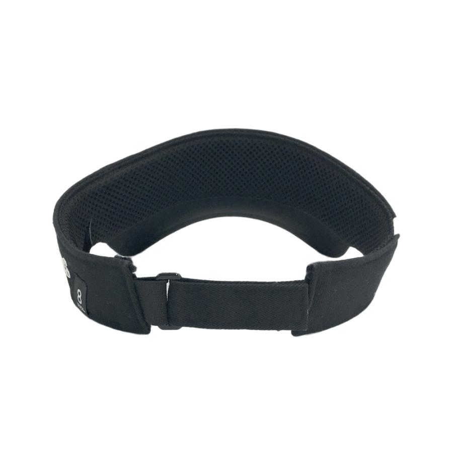 8YARDS ハチヤーズ サンバイザー ブラック系 F ゴルフウェア