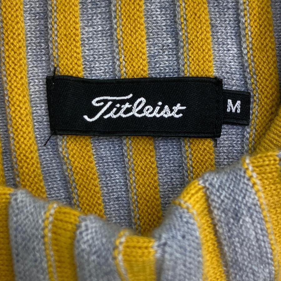 Titleist（タイトリスト） 長袖ニットセーター グレー系 M ゴルフ