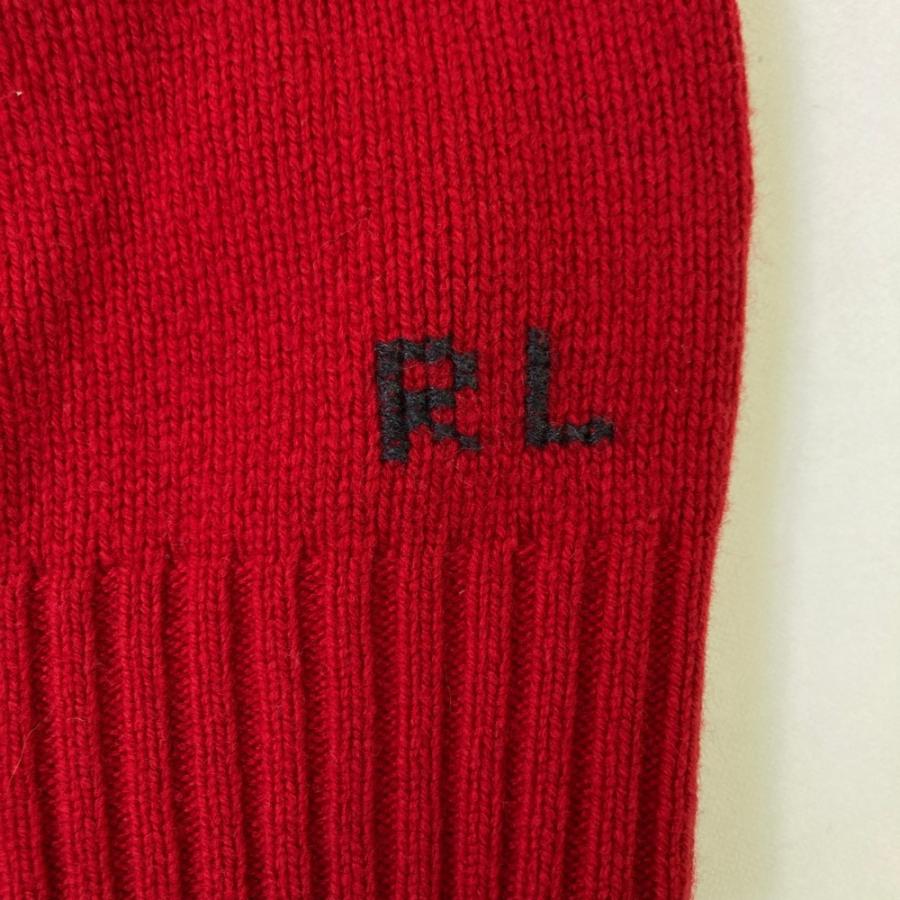 POLO RALPH LAUREN ポロ ラルフローレン ニット セーター ベア レッド
