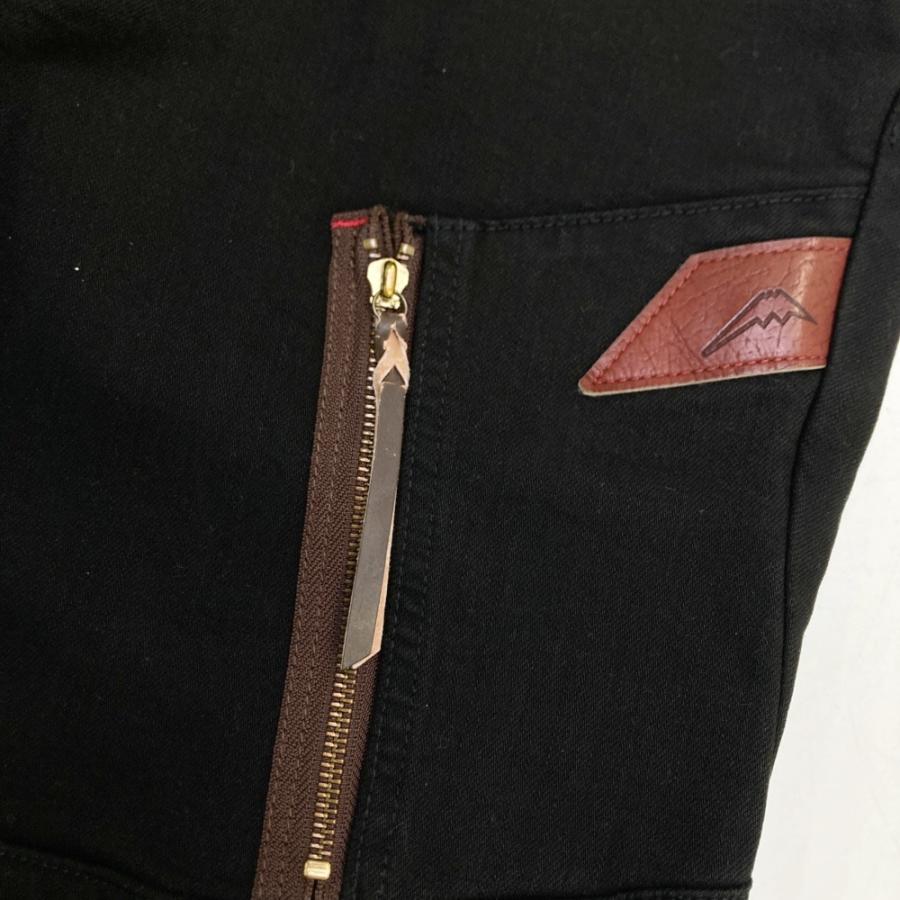 KUSHITANI クシタニ ×EDWIN 503S7 ライディング デニムパンツ ブラック