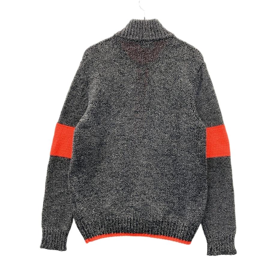 DIESEL ディーゼル ドライバーズニット ジップジャケット グレー系 XL 