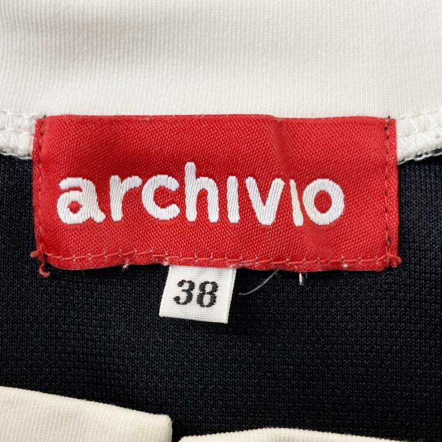 archivio（アルチビオ） 半袖Tシャツ ブラック系 38 ゴルフウェア