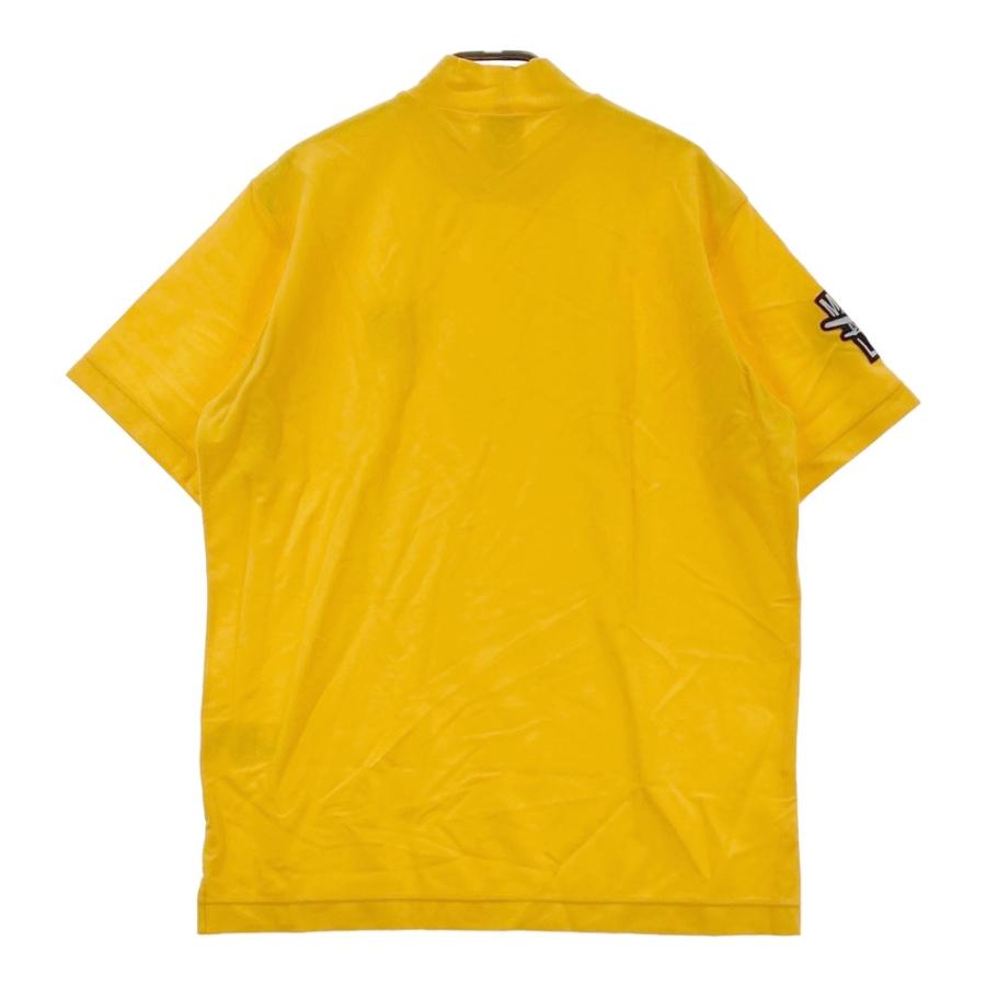 MARK&LONA マークアンドロナ モックネック半袖Tシャツ オレンジ系 48