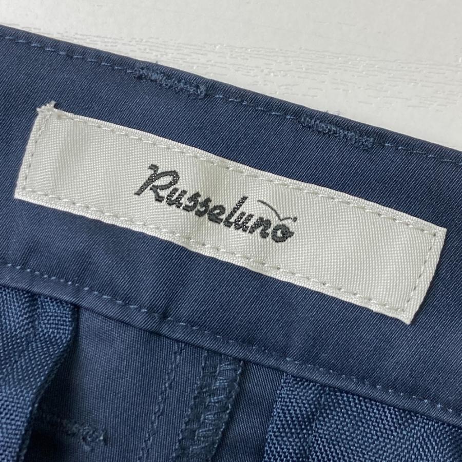 RUSSELUNO ラッセルノ ロングパンツ ネイビー系 5 ゴルフウェア メンズ