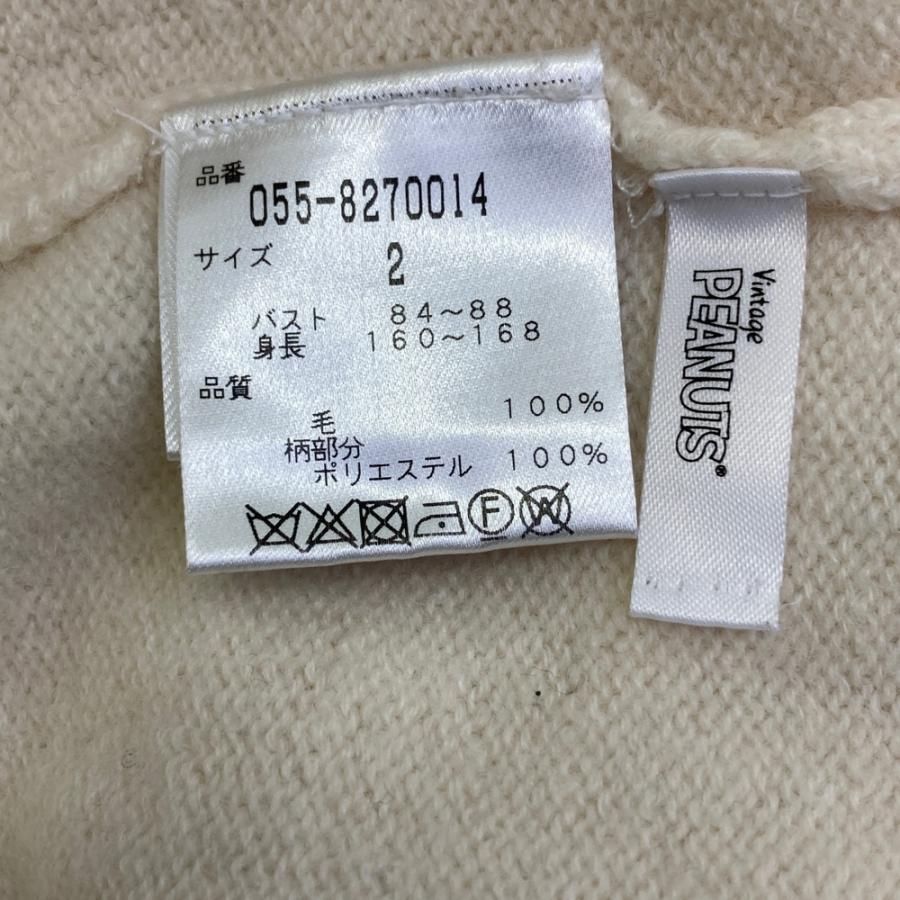 PEARLY GATES パーリーゲイツ ×PENUTS ニットセーター スヌーピー