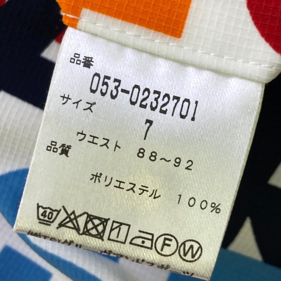 PEARLY GATES パーリーゲイツ ハーフパンツ ロゴ総柄 ホワイト系 7