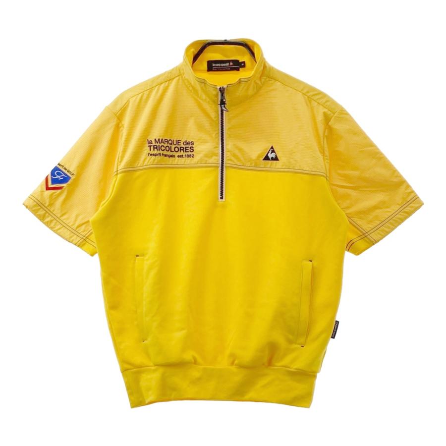 LE COQ GOLF ルコックゴルフ ハーフジップ 半袖ジャケット ブルゾン