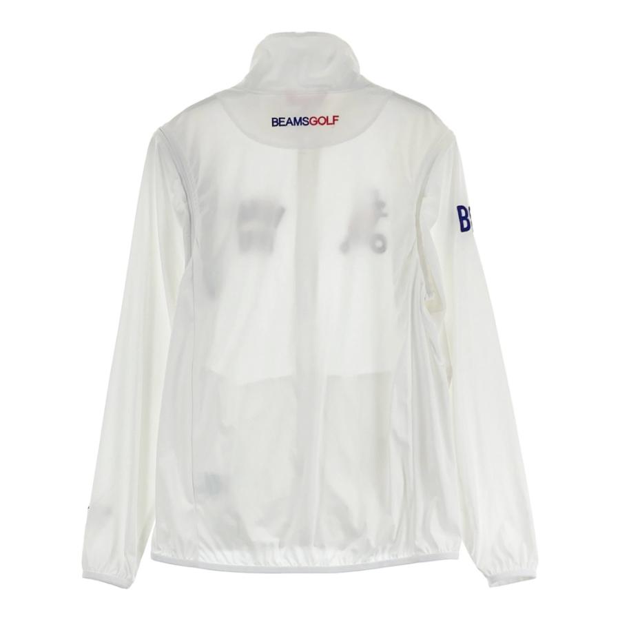 BEAMS GOLF ビームスゴルフ 長袖 ジップジャケット ホワイト系 S