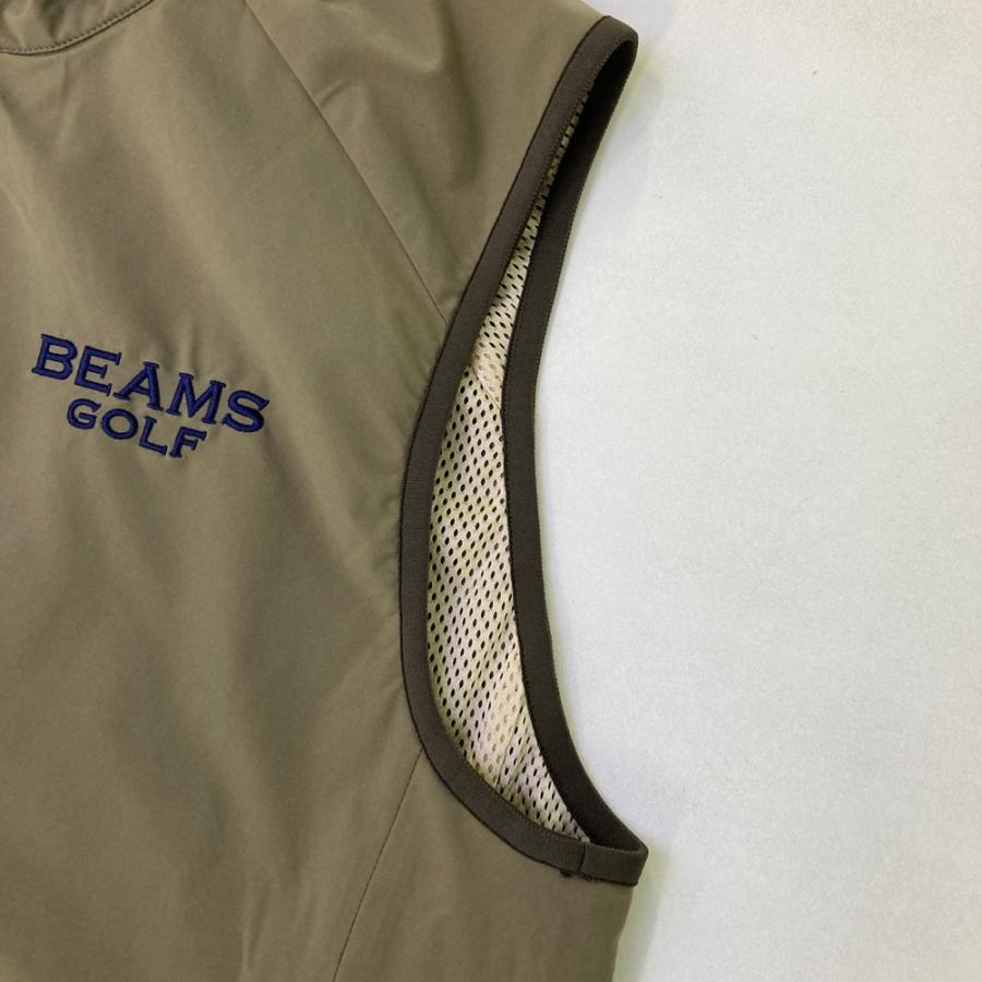 BEAMS GOLF ビームスゴルフ 2024年モデル 裏メッシュ ジップベスト