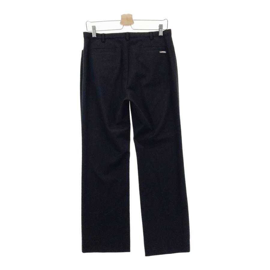 LEONARD SPORTロゴ入り総柄パンツ42 LEONARD SPORT レオナール スポーツ ストレッチパンツ ブラック系 42