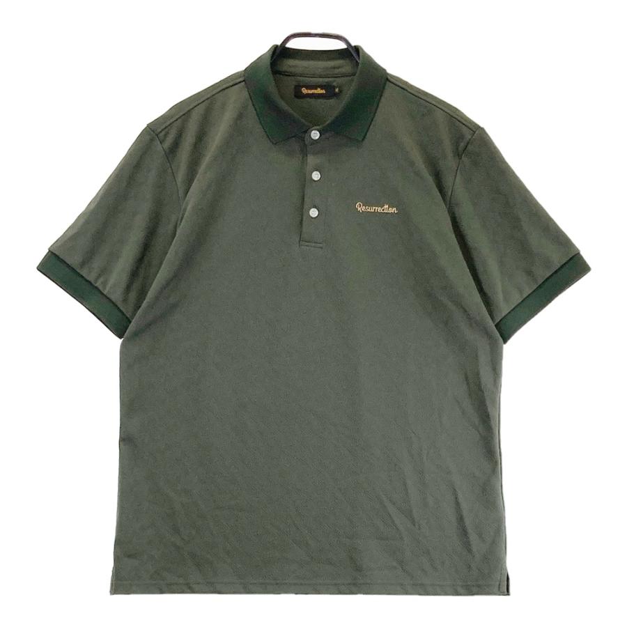 RESURRECTION レザレクション 2025年モデル 半袖ポロシャツ 総柄
