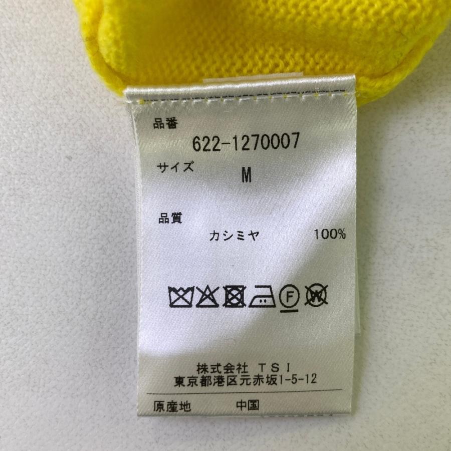 新品】PING ピン カシミヤ ロゴニットセーター イエロー系 M ゴルフ