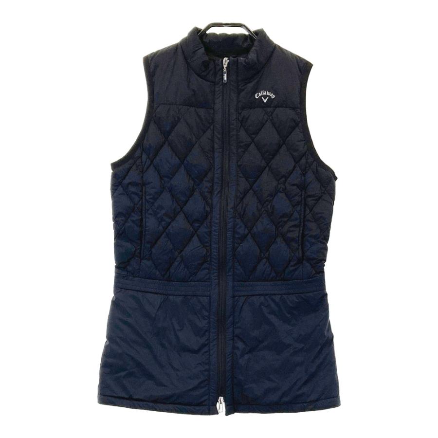 CALLAWAY キャロウェイ ダウン ジップベスト ネイビー系 M ゴルフ