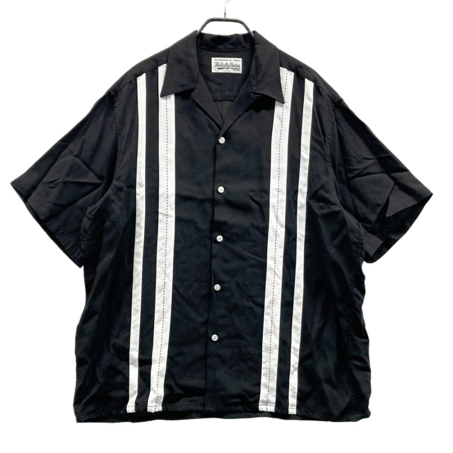 WACKO MARIA ワコマリア TWO-TONE 50's 半袖シャツ ブラック系 XL