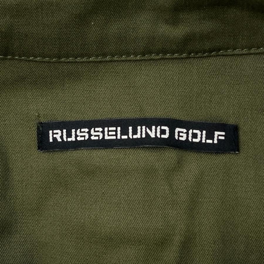 RUSSELUNO ラッセルノ ハーフジッププルオーバー カーキ系 1 ゴルフ