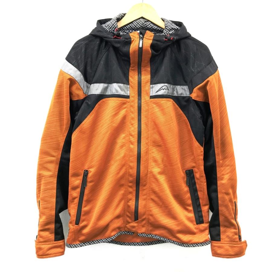 本日だけ値下げ！クシタニメッシュジャケット オレンジ/黒 KUSHITANI クシタニ K-2369 フルメッシュパーカージャケット オレンジ