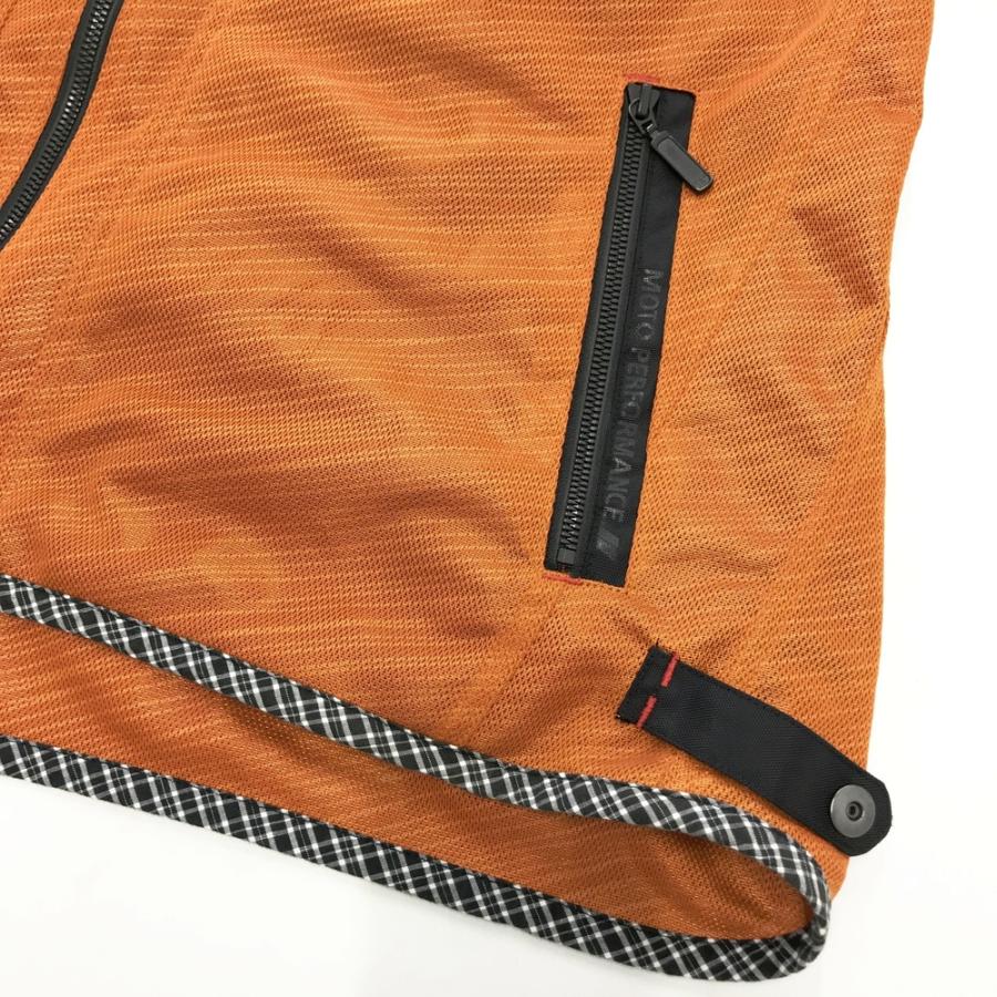 KUSHITANI クシタニ K-2369 フルメッシュパーカージャケット オレンジ