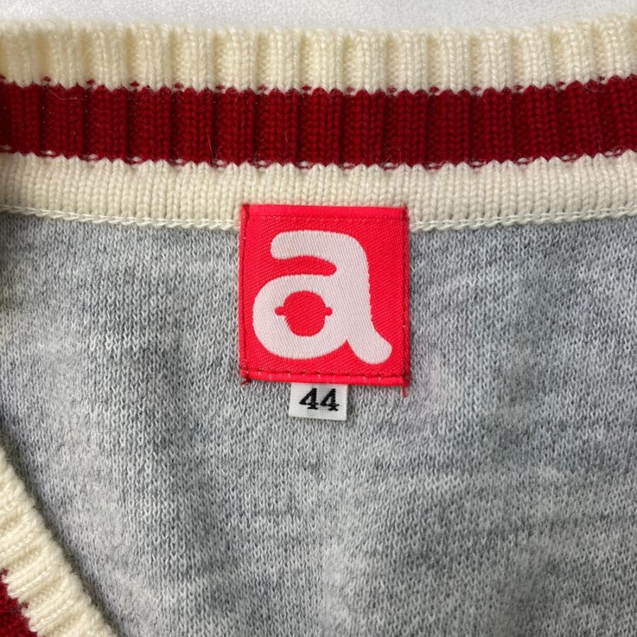archivio（アルチビオ） アンゴラ混 ベスト グレー系 44 ゴルフウェア