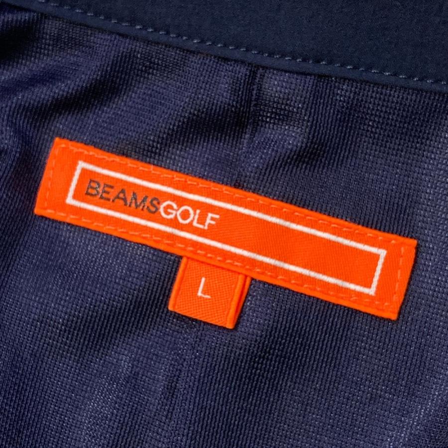 BEAMS GOLF ビームスゴルフ ジップジャケット ネイビー系 L ゴルフ
