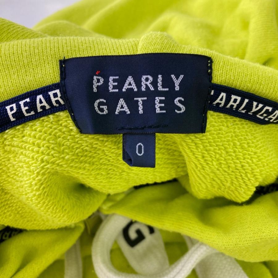 PEARLY GATES パーリーゲイツ ジップパーカー グリーン系 0 ゴルフ