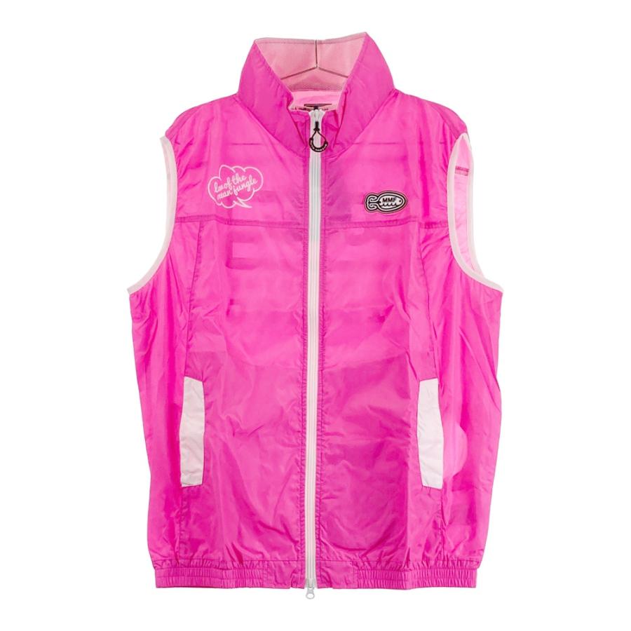 新品】MUTA MARINE ムータマリン 空調ベスト ピンク系 7 ゴルフウェア