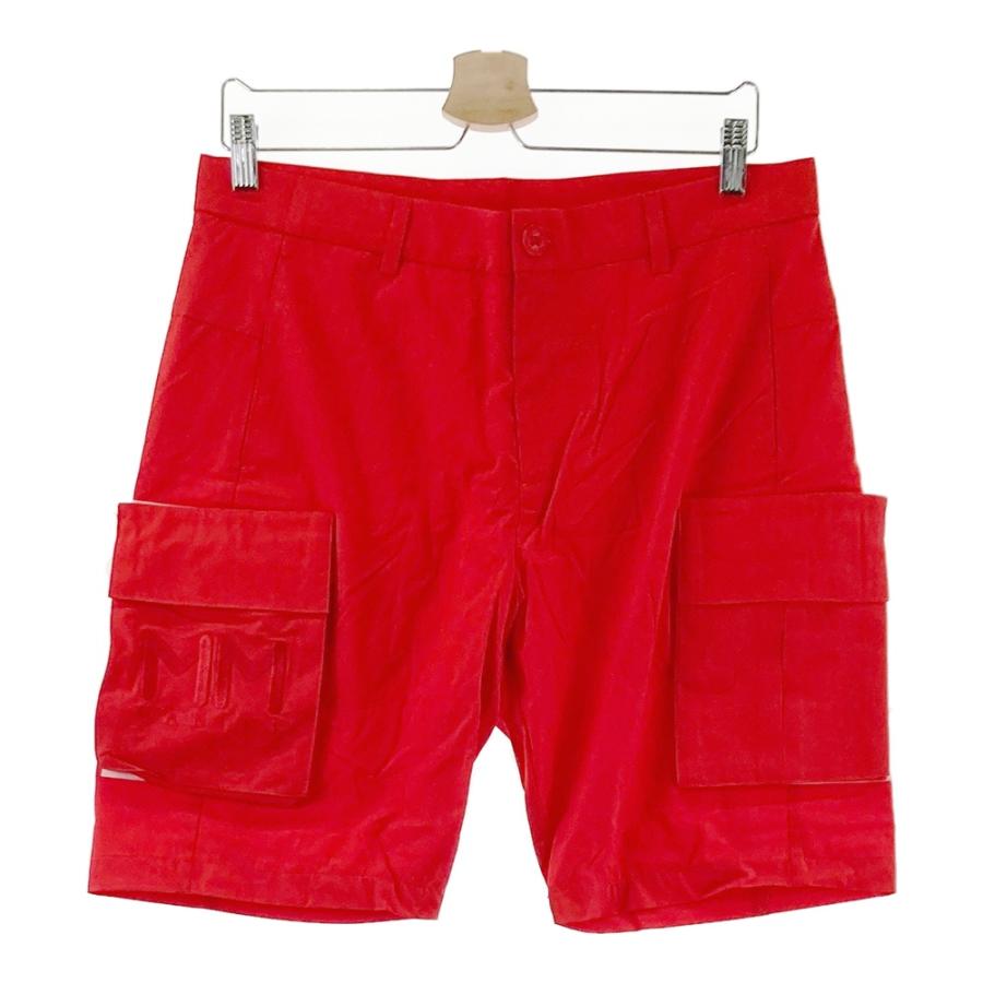 美品】MUTA MARINE ムータマリン ハーフパンツ レッド系 7 ゴルフ