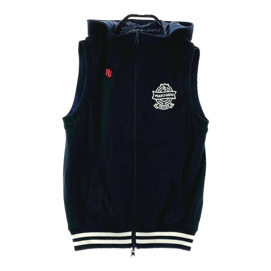 PEARLY GATES パーリーゲイツ フード付き リバーシブル ジップベスト