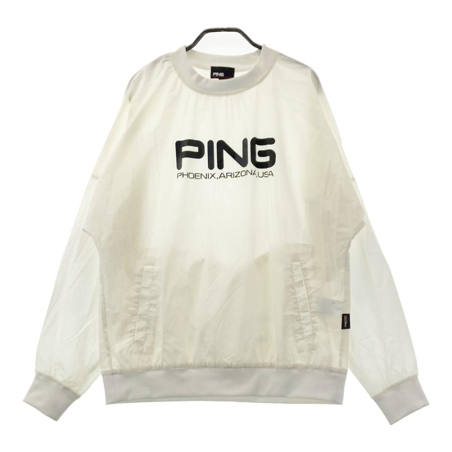 PING ピン ブルゾン 裏パイル ジャケット 2点セット ホワイト系 M